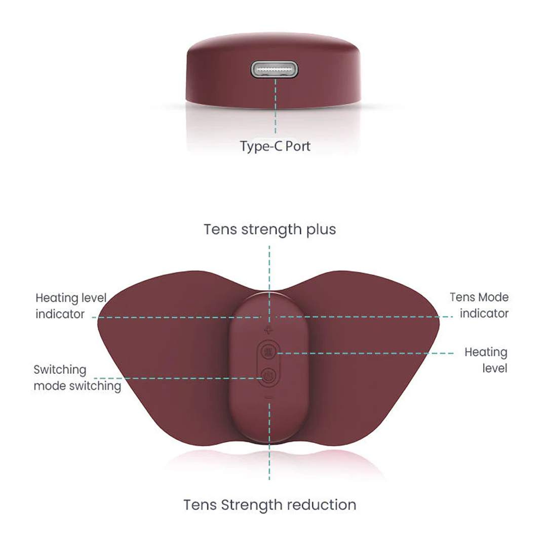 Lunara Period Pain Relief Device + 1 Extra Pad